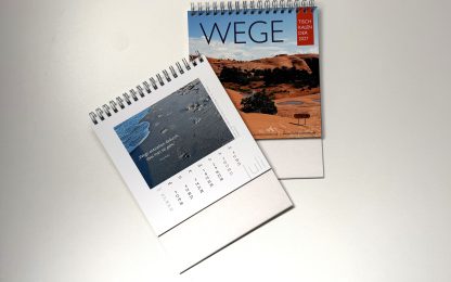 Tischkalender 2027 „WEGE“ mit Fotos & Zitaten
